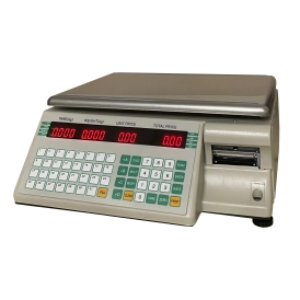 Ваги торгові Днепровес без стійки з друком етикеток 6/15 кг