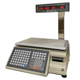 Торговые весы Днепровес со стойкой с печатью этикеток 15/30 кг