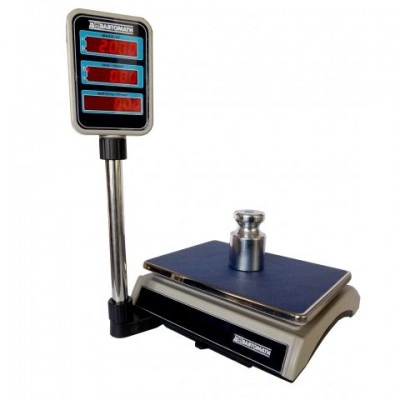 Весы торговые настольные электронные ВТНЕ/2-15Т2 RS до 15 кг