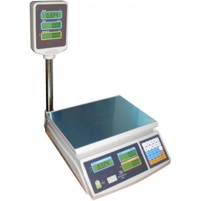 Торгові ваги ВТЕ-Центровес-6-Т2-ДВ-ТВЕ-ЖК