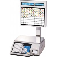 Весы торговые CAS CL5000J-IS 6 кг с термопечатью