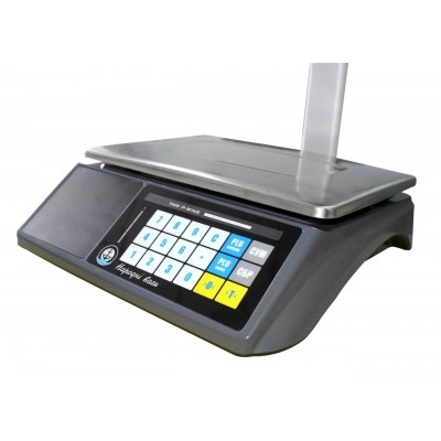 Ваги торговельні VP-30 RS-232 LCD до 15/30 кг, точність 5/10 грам VAGAR