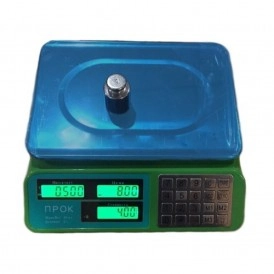 Весы торговые ПРОК-ВТ-806-В до 40 кг, дискретность 2 г, 240х330 мм