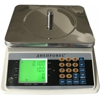 Ваги підвищеної точності на 15 кг Дніпровес ВТД-15СЧ, точність 0,5 г з поштучним зважуванням