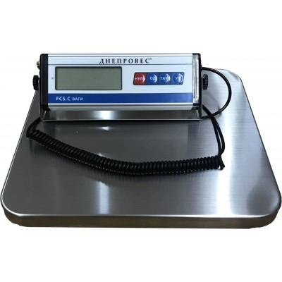 Товарні ваги 150 кг Дніпровес FCS-C-150 350х400 мм