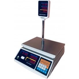 Торгові ваги 3 кг Дніпровес ВТД-3ЕД-СВ точність 0,10 г