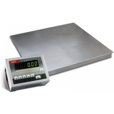 Электронные платформенные весы для склада 4BDU600-1010 элит 1000х1000 мм (до 600 кг)