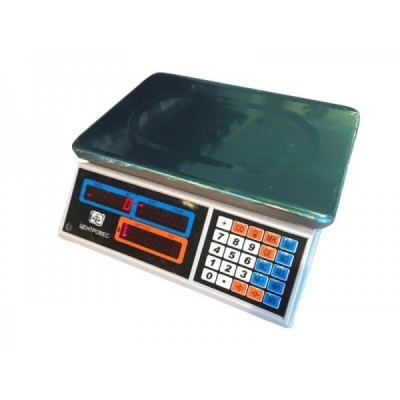 Торговые весы ВТЕ-Центровес-30-Т1-ДВ-Н-СВ