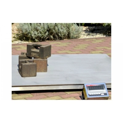 Платформна вага з відкидною платформою 4BDU600-1012 еліт ліфт 1000х1250 мм (до 600 кг)