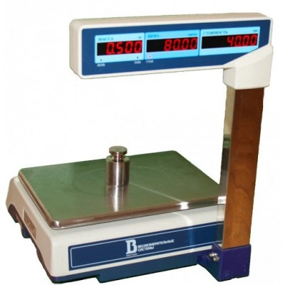 Весы торговые ВИС 30ВП1-ТС Весы торговые ВИС 30ВП1-ТС