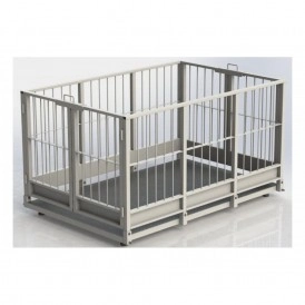 Весы для взвешивания скота 4BDU-300X, НПВ: 300кг, 1250х1250мм БЮДЖЕТ