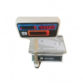 Торгові ваги ВТЕ-Центровес-30-Т2-ДВ-Н-У