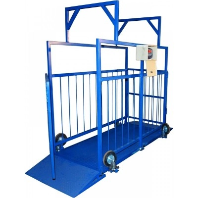 Ваги для зважування великої рогатої худоби ВІС 1ВП4-С.3 до 1000 кг, 1500х2000х1500 мм