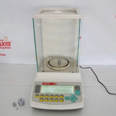 Ваги лабораторні AXIS ANG 200 до 200 г, дискретність 0,0001 г
