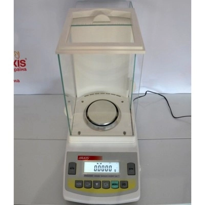 Ваги аналітичні Axis ANG 220C до 220 г, дискретність 0,0001 г