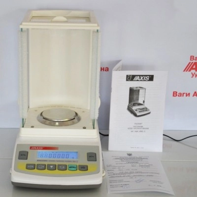 Ваги аналітичні Axis ANG 220C до 220 г, дискретність 0,0001 г