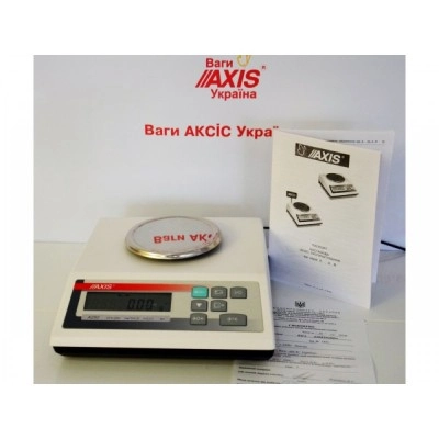 Ваги лабораторні Axis A 500 до 500 г, дискретність 0,01 г Ваги лабораторні Axis A 500 до 500 г, дискретність 0,01 г