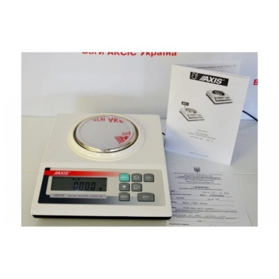 Ваги лабораторні Axis AD 100 до 100 г, дискретність 0,001 г