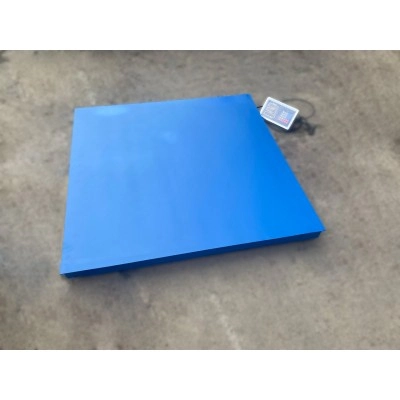 Ваги з гладкого настилу платформні на 2 тонни розмір 800*800 мм