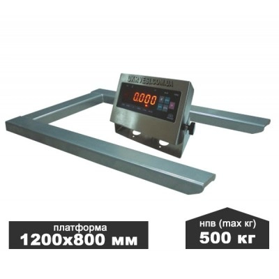 Ваги палетні ЗЕВС ВПЕ-500-4(Н1208)