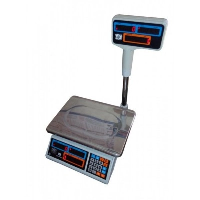 Торгова вага ВТЕ-Центровес-15-Т2-ДВ-Н-У