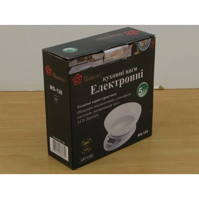 Весы кухонные Domotec ASC-126 №374