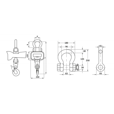 Крановые весы ВК ЗЕВС ІІІ-10000 Wi-Fi