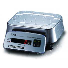 Весы фасовочные CAS FW-500E до 15 кг точность 2/5 г| с повышеной влагозащитой ІР-68