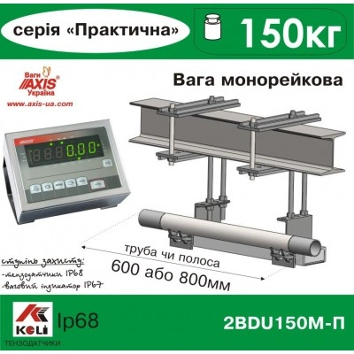 Ваги монорейкові 2BDU150М ПРАКТИЧНИЙ