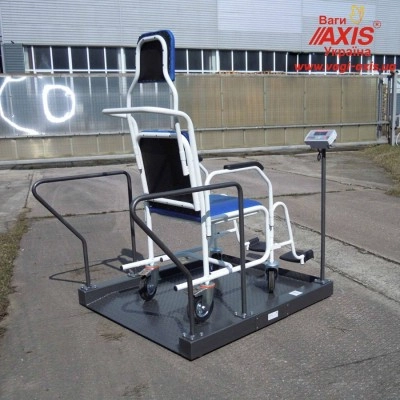 Ваги для зважування людей на інвалідних каталках 4BDU300-Medical