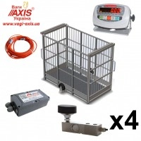 Комплект вагового обладнання для тварин до 6000кг Комплект вагового обладнання для тварин до 6000кг