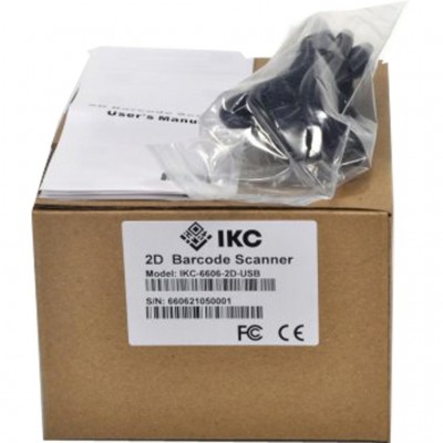 Сканер штрихкода ИКС Сканер IKC-6606/2D Desk USB, black (ИКС-6606-2D-USB)