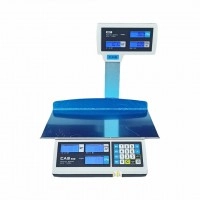 Торговые весы ER JR CBU LT со стойкой, с расширенной платформой