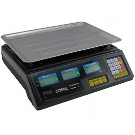 Торгова вага Crystal до 40 кг.