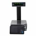 Весы торговые DIGI SM-120 P с печатью этикетки со стойкой