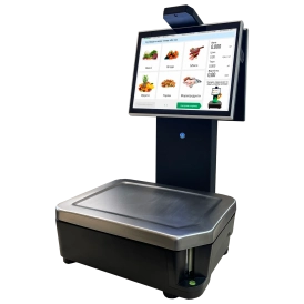 Ваги самообслуговування Дніпровес із друком етикеток ВТД-ВС-2 на 15/30 кг