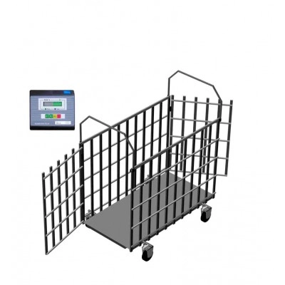 Ваги для зважування тварин ВН-1000-4-Т (h1200, 1250х1250)