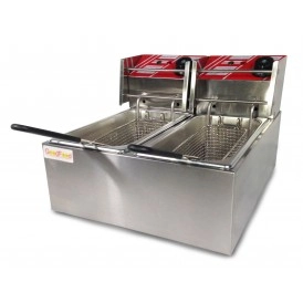 Фритюрниця подвійна електрична професійна EF44 GoodFood