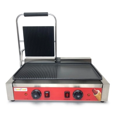 Гриль контактний із поверхнею смаження ECG201RF GoodFood