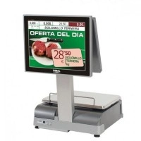 Весы с печатью чека Dibal CS1100WD 15  6/15KG с двумя 15  TFT-дисплеями