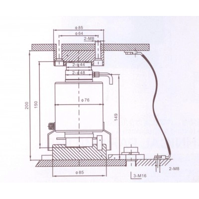 Тензодатчик Keli ZSFY-SS 10t - 30t (OAP quality) Тензодатчик Keli ZSFY-SS 10t - 30t (OAP quality)