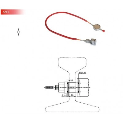 Тензодатчик Keli XZFL-SS 20t
