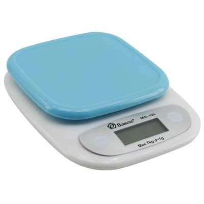 Кухонні ваги Domotec MS-125 блакитна платформа