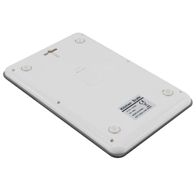 Скляні кухонні ваги QZ-166 білі