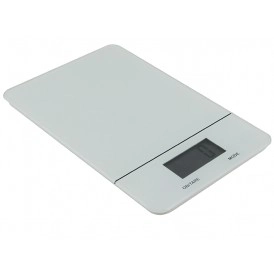 Скляні кухонні ваги QZ-166 білі