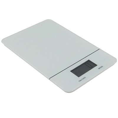 Скляні кухонні ваги QZ-166 білі