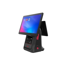 Сенсорний POS термінал iMin D4 з двома екранами