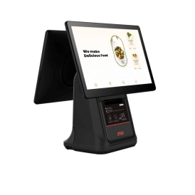 Сенсорний POS термінал iMin D4 Pro з додатковим екраном 15.6" 4/64 Гб