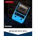 Портативний термопринтер UKRMARK DP23BL, USB/Bluetooth, рулони 15-58 мм, для чеків/етикеток, синій. Друк на термопапері та полімерних етикетках
