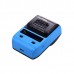 Портативний термопринтер UKRMARK DP23BL, USB/Bluetooth, рулони 15-58 мм, для чеків/етикеток, синій. Друк на термопапері та полімерних етикетках